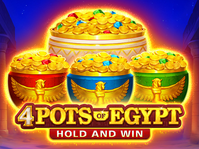 4 Pots of Egypt: Hold and Win