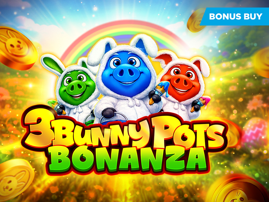 3 Bunny Pots Bonanza